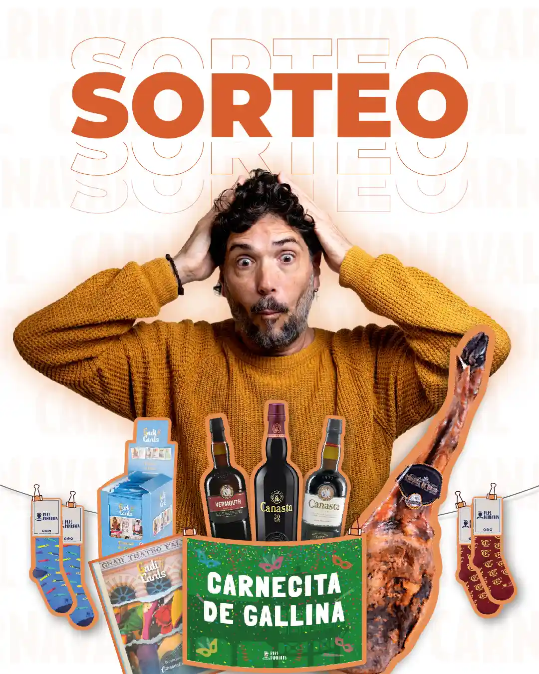 Lote de premios - Carnaval con Canasta